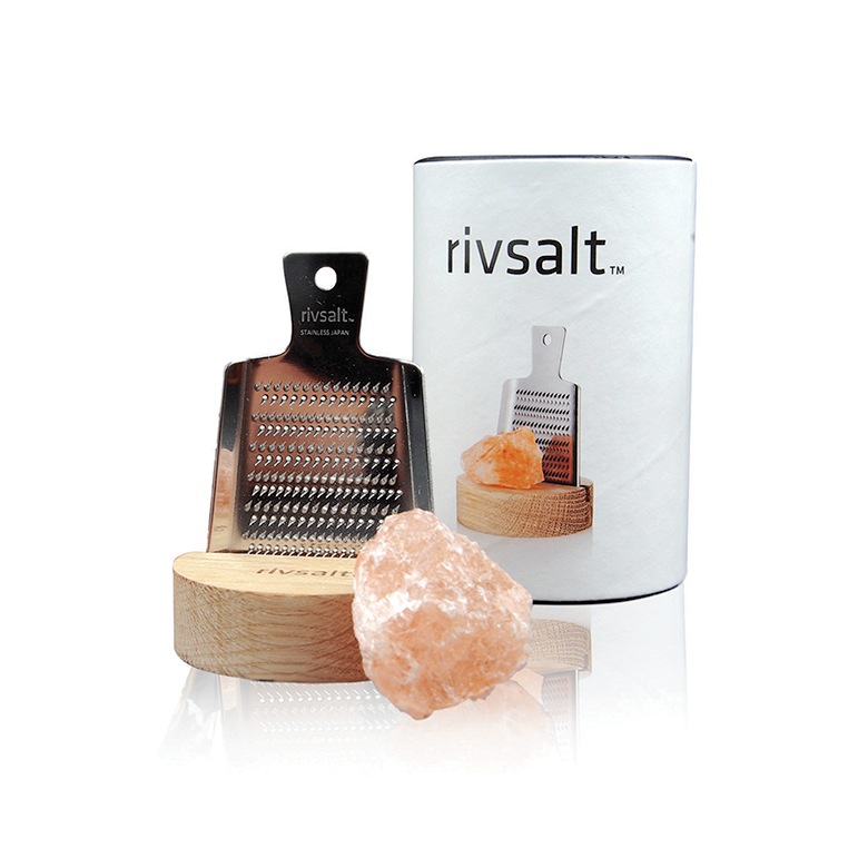 Himalayan Salt Rock with Stand & Grater